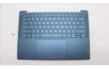 Lenovo 5CB1L50347 C-Abdeckung mit Tastatur, Russisch, Aquamarinblau, Puresight-Logo