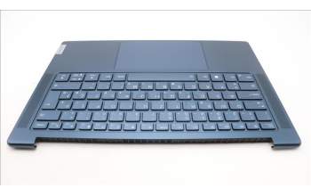 Lenovo 5CB1L50349 C-Abdeckung mit Tastatur, Slowenisch, Aquamarinblau, Puresight-Logo