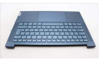 Lenovo 5CB1L50351 C-Abdeckung mit Tastatur, Spanisch, Aquamarinblau, Puresight-Logo