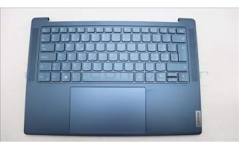Lenovo 5CB1L50352 C-Abdeckung mit Tastatur, Schweiz, Aquamarinblau, Ohne Puresight-Logo
