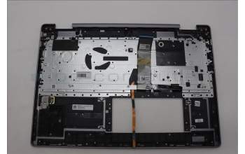 Lenovo 5CB1L50392 C-Abdeckung mit Tastatur, Englisch (GB), Arktisgrau, Fingerabdruck