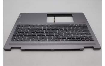 Lenovo 5CB1L50392 C-Abdeckung mit Tastatur, Englisch (GB), Arktisgrau, Fingerabdruck