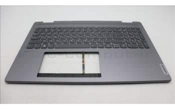 Lenovo 5CB1L50411 C-Abdeckung mit Tastatur, Hebräisch, arktisgrau, Ohne_Fingerabdruckscanner