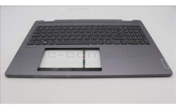 Lenovo 5CB1L50430 C-Abdeckung mit Tastatur, Belgisch, arktisgrau, Ohne Fingerabdruck, GB