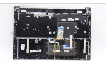 Lenovo 5CB1L50445 C-Abdeckung mit Tastatur, Russisch, Wolkengrau, Hintergrundbeleuchtung, Fingerabdruck