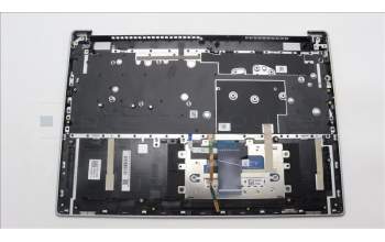 Lenovo 5CB1L50485 C-Abdeckung mit Tastatur, Spanisch, Wolkengrau, Hintergrundbeleuchtung, Ohne_Fingerabdruckscanner