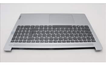 Lenovo 5CB1L50487 C-Abdeckung mit Tastatur, Portugiesisch, Wolkengrau, Hintergrundbeleuchtung, Ohne_Fingerabdruckscanner