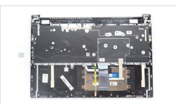 Lenovo 5CB1L50490 C-Abdeckung mit Tastatur, Skandinavien, Wolkengrau, Hintergrundbeleuchtung, Ohne_Fingerabdruckscanner