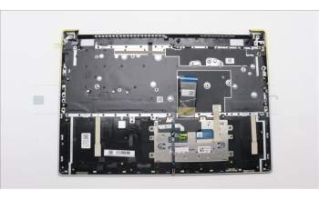 Lenovo 5CB1L50492 C-Cover with keyboard,German,Cloud Grey,Backlight,Non_Fingerprint