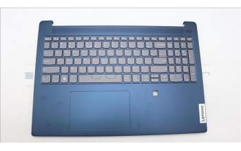 Lenovo 5CB1L50506 C-Cover with keyboard, US English Euro, Abyss Blue, Backlight, FingerPrint, US