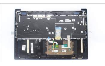 Lenovo 5CB1L50517 C-Abdeckung mit Tastatur, Spanisch, tiefblau, Hintergrundbeleuchtung, Fingerabdruckleser