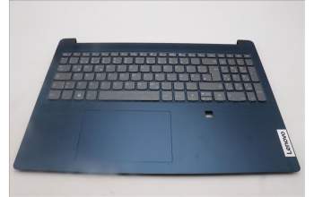 Lenovo 5CB1L50524 C-Abdeckung mit Tastatur, Deutsch, Tiefblau, Hintergrundbeleuchtung, Fingerabdruck