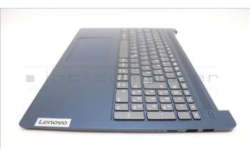 Lenovo 5CB1L50556 C-Abdeckung mit Tastatur, Deutsch, Tiefblau, Hintergrundbeleuchtung, Ohne_Fingerabdruckscanner