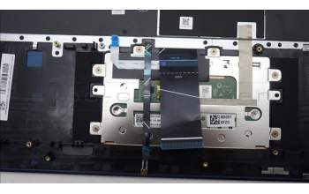 Lenovo 5CB1L50559 C-Abdeckung mit Tastatur, Belgisch, tiefblau, Hintergrundbeleuchtung, Ohne Fingerabdruck, GB