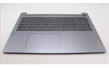 Lenovo 5CB1L50982 C-Abdeckung mit Tastatur, Belgisch, arktisgrau, Hintergrundbeleuchtung, Fingerabdruck, GB