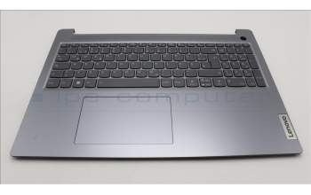 Lenovo 5CB1L50991 C-Abdeckung mit Tastatur, Deutsch, arktisgrau, Hintergrundbeleuchtung, Fingerabdruckleser