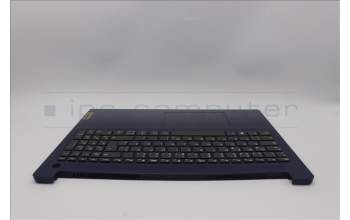 Lenovo 5CB1L52247 C-Abdeckung mit Tastatur, Deutsch, tiefblau, Ohne_Hintergrundbeleuchtung, Fingerabdruck