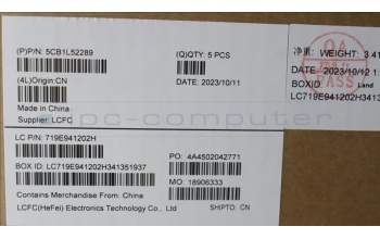 Lenovo 5CB1L52289 C-Cover with keyboard,Spanish,Arctic Grey,Non_Backlight,FingerPrint