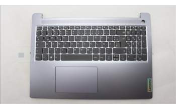 Lenovo 5CB1L52309 C-Abdeckung mit Tastatur, Deutsch, Arktisgrau, Nicht_beleuchtet, Fingerabdruck