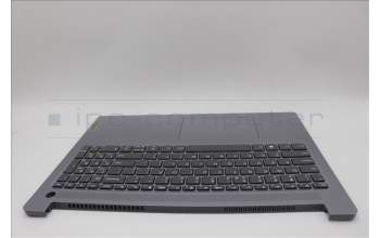 Lenovo 5CB1L52331 C-Cover with keyboard,US English Euro,Arctic Grey,Non_Backlight,FingerPrint