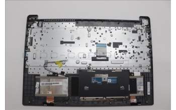 Lenovo 5CB1L52331 C-Abdeckung mit Tastatur, Englisch (US, Euro), arktisgrau, Ohne_Hintergrundbeleuchtung, Fingerabdruckleser