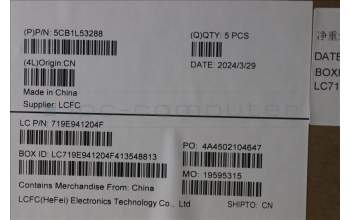 Lenovo 5CB1L53288 C-Abdeckung mit Tastatur, Französisch, arktisgrau, Hintergrundbeleuchtung, Ohne_Fingerabdruckscanner