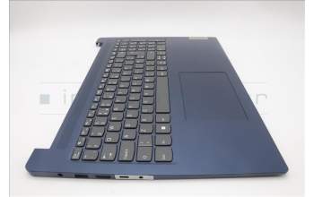 Lenovo 5CB1L53314 C-Abdeckung mit Tastatur, Englisch (GB), Tiefblau, Nicht_beleuchtet, Ohne_Fingerabdruckscanner