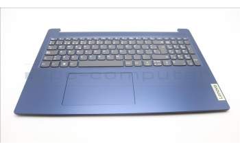 Lenovo 5CB1L53316 C-Abdeckung mit Tastatur, Spanisch, tiefblau, Ohne_Hintergrundbeleuchtung, Ohne_Fingerabdruckscanner