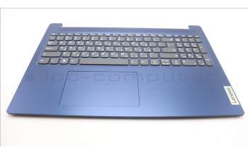 Lenovo 5CB1L53330 C-Abdeckung mit Tastatur, Hebräisch, tiefblau, Ohne_Hintergrundbeleuchtung, Ohne_Fingerabdruckscanner