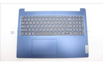 Lenovo 5CB1L53337 C-Abdeckung mit Tastatur, Englisch (US, Euro), tiefblau, Ohne_Hintergrundbeleuchtung, Ohne_Fingerabdruckscanner