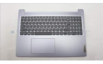 Lenovo 5CB1L53368 C-Abdeckung mit Tastatur, Englisch (US, Euro), arktisgrau, Ohne_Hintergrundbeleuchtung, Ohne_Fingerabdruckscanner