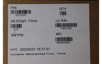 Lenovo 5CB1L53375 Cover L 21J8 LCD 165HZ_SG POGO