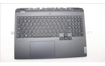 Lenovo 5CB1L53389 C-Abdeckung mit Tastatur, Griechisch, RGB-Hintergrundbel.