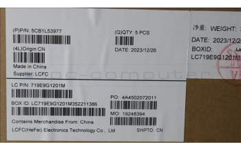 Lenovo 5CB1L53977 C-Abdeckung mit Tastatur, Italienisch, Weiße Hintergrundbel.