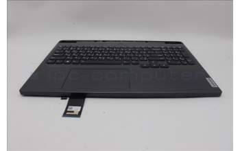 Lenovo 5CB1L54607 C-Abdeckung mit Tastatur, Arabisch, Onyx-Grau, RGB-Hintergrundbel., US