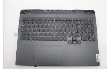 Lenovo 5CB1L54625 C-Abdeckung mit Tastatur, Französisch, Onyxgrau, RGB-Hintergrundbel.