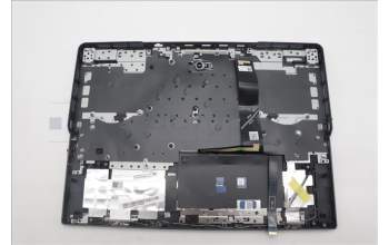 Lenovo 5CB1L54638 C-Abdeckung mit Tastatur, Portugiesisch, Onyxgrau, RGB-Hintergrundbel.