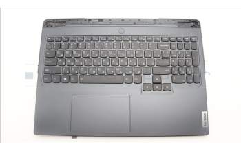 Lenovo 5CB1L54639 C-Abdeckung mit Tastatur, Russisch, Onyxgrau, RGB-Hintergrundbel.
