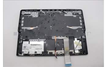 Lenovo 5CB1L54678 C-Cover with keyboard,Ukraine,Onyx Grey,White Backlight