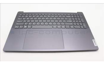 Lenovo 5CB1L55115 C-Cover with keyboard, English, Storm Grey, US