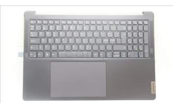 Lenovo 5CB1L55130 C-Abdeckung mit Tastatur, Skandinavien, sturmgrau