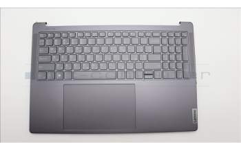 Lenovo 5CB1L55140 C-Abdeckung mit Tastatur, Ukraine, sturmgrau