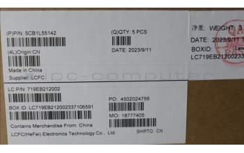 Lenovo 5CB1L55142 Tastatur inkl. Topcase ASM_ARA_TT L83BY