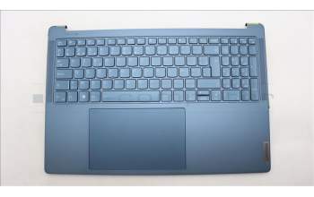 Lenovo 5CB1L55143 C-Abdeckung mit Tastatur, Belgisch, aquamarinblau, GB