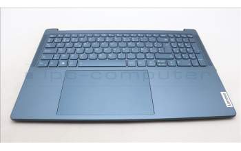 Lenovo 5CB1L55143 C-Abdeckung mit Tastatur, Belgisch, aquamarinblau, GB