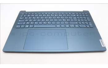 Lenovo 5CB1L55149 C-Abdeckung mit Tastatur, Französisch, Aquamarinblau