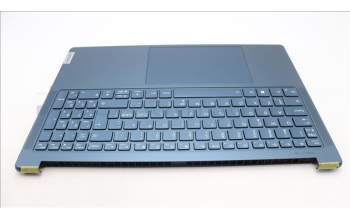 Lenovo 5CB1L55162 C-Abdeckung mit Tastatur, Skandinavien, Aquamarinblau
