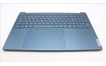 Lenovo 5CB1L55163 C-Abdeckung mit Tastatur, Portugiesisch, Aquamarinblau