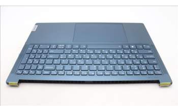 Lenovo 5CB1L55172 C-Abdeckung mit Tastatur, Ukraine, Aquamarinblau
