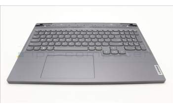 Lenovo 5CB1L56010 C-Abdeckung mit Tastatur, Englisch, Sturmgrau, Hintergrundbeleuchtung